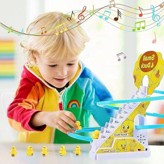 Duck Track Toy for Kids - Small Duck Climbing