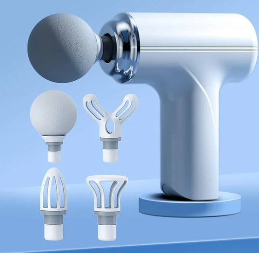 Mini Gun Massager Machine for Pain Relief - Body, Neck, Shoulders, Back, Arms & Feet Massager