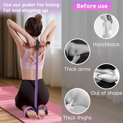 Yoga Pedal Puller Resistance Band Fitness Equipment
